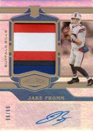 2020 PANINI Plates & Patches  Jake Fromm Autograph & Patch (RC) 99/99