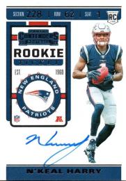 2019 PANINI Contenders  N'Keal Harry Autograph (RC)