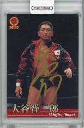 2000 バンダイ 新日本プロレスリング トレーディングカード 大谷晋二郎 直筆サインカード