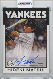 2021 Topps Update Series Baseball Hideki Matsui 1986 Topps Baseball Autographs《Near MINT》