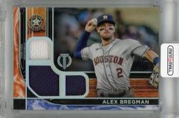 2022 Topps Tribute Alex Bregman Tribute Triple Relics #TTR-AB ※初期傷あり【056/199】 Houston Astros
