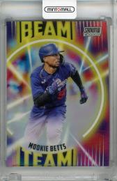 2022 Topps Stadium Club Chrome Mookie Betts Beam Team #BT-24 ※裏面初期傷あり Los Angeles Dodgers
