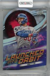 2022 Topps Cosmic Chrome Mookie Betts Launched Into Orbit #LIO-6 ※初期傷あり Los Angeles Dodgers