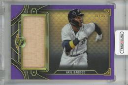 2022 Topps Triple Threads  Akil Baddoo Single Jumbo Relics Amethyst #SJR1-AB 【36/36(ラストナンバー)】 Detroit Tigers