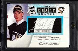 2008-09 The Cup #DBSC Sidney Crosby Autographed Draft Boards /25