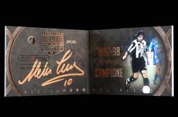 2017 EPOCH アレッサンドロ デル ピエロ・オフィシャルコレクション「デル ピエロ・ゾーン」CA-06 Alessandro Del Piero 直筆サイン入りブックレット 1997-98 Campione【7/11】