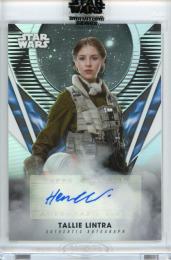 2023 TOPPS Star Wars Signature Series Autographs "A Design" Hermione Corfield as Tallissan "Tallie" Lintra