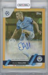 2022-23 TOPPS UEFA Club Competitions Autographs Orange / ERLING HAALAND(Manchester City) 【07/25】