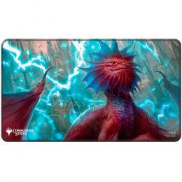 ◆予約◆Ultra・PRO MTG[統率者シリーズ3・対抗色]スティッチドプレイマット(スタンダードサイズ)/パルン、ニヴ=ミゼット(Niv-Mizzet, Parun)