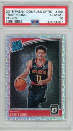 2018-19 Panini Donruss Optic Basketball Trae Young Rated Rookie【PSA10】 Atlanta Hawks