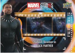 2019 Upper Deck Marvel Studios First Ten Years  Black Panther Film Cels Manufactured Relic 1:20