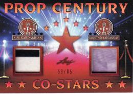 2019 Leaf Metal Pop Century  Kim Kardashian/Kourtney Kardashian Prop Century Co-Stars Relics 59/85