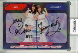 2023 BBM プロ野球チアリーダーカード DANCING HEROINE-華- MOMOKA & RIN 直筆サインカード【02/10】 東京ヤクルトスワローズ公式ダンスチームPassion
