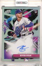 2025 Topps Cosmic Chrome River Ryan #CCA-RR Cosmic Chrome Autograph Card Dodgers