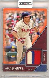 2026 Topps Series 1 Baseball J.T.Realmuto #MLM-JTR Major League Material Relic Orange Parallel【20/25】《やや難あり》 Phillies