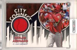 2026 Topps Series 1 Baseball Nolan Arenado #CC-NAR City Connect Relic Card Cardinals