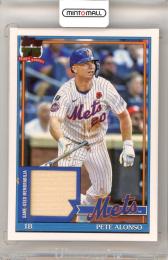 2026 Topps Series 1 Baseball Pete Alonso #91R-PA 1991 Topps Baseball Relic Card Mets