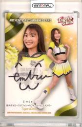 2025 BBM チアリーダーカード DANCING HEROINE  Emiru 直筆サインカード【15/90】 Tigers Girls