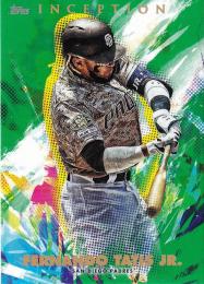 2020 Topps Inception San Diego Padres Fernando Tatis Jr. Base Greenパラレル版