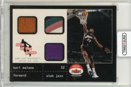 2001-02 Fleer Shoebox  Karl Malone Sole Of The Game【38/50】
