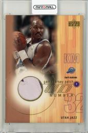 2002 UPPER DECK Karl Malone Game Jersey Patch