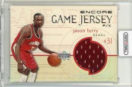1999-00 Upper Deck Encore Jason Terry Game Jerseys