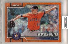 2026 Topps Series 1 Baseball Brandon Walter #227 Base Orange Sandglitter Parallel【01/25】《1stナンバー》 Astros
