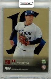 2026 BBM 埼玉西武ライオンズ 横田蒼和 #L49 レギュラーカード 金紙版【083/150】