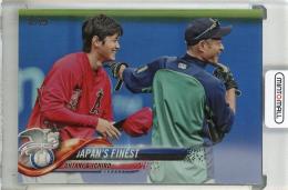 2018 Topps Update Shohei Ohtani/Ichiro Foil Los Angeles Angels/Seattle Mariners