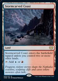 【VOW】【ENG】【Foil】《嵐削りの海岸/Stormcarved Coast》