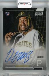 2022 Topps Stadium Club Chrome Oneil Cruz Base Autographs Refractor #SCCBA-OC Pittsburgh Pirates