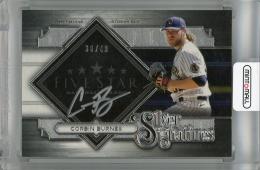 2022 Topps Five Star Corbin Burnes Silver Signatures #SS-CB Auto【38/40】 Milwaukee Brewers
