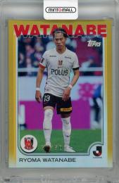 2025 Topps J.League Flagship 渡邊凌磨 Gold Foil【37/50】 浦和レッズ