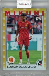2025 Topps J.League Flagship 三國ケネディエブス Gold Foil【44/50】 名古屋グランパス