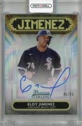2022 Topps Bowman Sterling Eloy Jimenez Signage Autographs #SSA-EJ【45/99】 Chicago White Sox