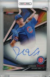2022 Topps Bowman’s Best Jordan Wicks Best of 2022 Autographs #B22-JWS Chicago Cubs