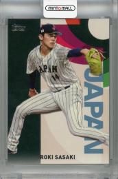 2023 Topps Baseball Japan Edition Roki Sasaki  WBC Japanese National Team #WBC-13 Team Japan