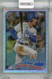 2024 Topps Series 1 Freddie Freeman 1989 Topps Baseball Chrome Silver Packs #T89C-45 Los Angeles Dodgers