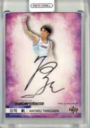 2021 BBM MASTERPIECE 谷川航 直筆サインカード 縦版【02/45】 体操