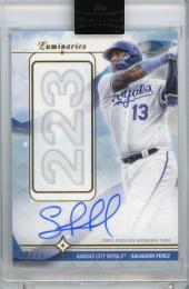 2023 TOPPS LUMINARIES Salvador Perez Home Run Kings Autographs #HRK-SP【12/15】 Kansas City Royals