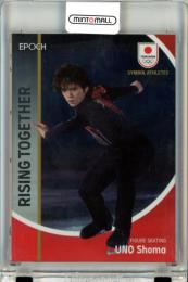 2023 TEAM JAPAN オフィシャルトレーディングカード SYMBOL ATHLETES & NEXT SYMBOL ATHLETES 宇野昌磨 #06P Regular Parallel レギュラーパラレル ホログラムA バリエーション版【02/75】 フィギュアスケート