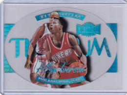 1997-98 Metal Universe Philadelphia 76ers Allen Iverson Titanium 2of20