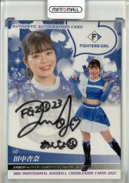 2023 BBM プロ野球チアリーダーカード DANCING HEROINE-舞- 田中杏奈 直筆サインカード【11/90】 北海道日本ハムファイターズ公式チアリーダーFIGHTERS GIRL