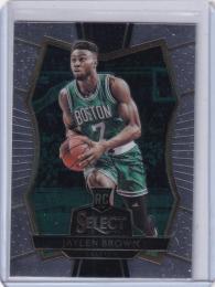 2016-17 Panini Select Boston Celtics Jaylen Brown Premier Level #174 RC