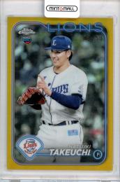 2024 TOPPS Chrome 武内夏暉 【04/50】 埼玉西武ライオンズ