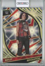 2022 Panini REVOLUTION WWE  Bayley Base/Galactic Parallel/#75