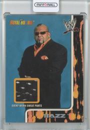 2002 Fleer WWE Royal Rumble TAZZ Event-worm Sweat Pants Relic