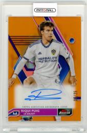 2023 Topps Finest MLS Riqui Puig Autograph Orange Refractor Parallel【6/25】 LA Galaxy