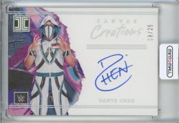 2023 Panini Impeccable WWE Dante Chen Canvas Creations Signatures/Silver Parallels/#CC-DCH【08/25】