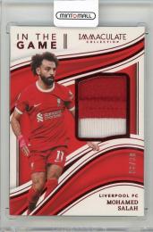 2023-24 PANINI Immaculate Collection Mohamed Salah In the Game Patches Ruby #18【08/30】